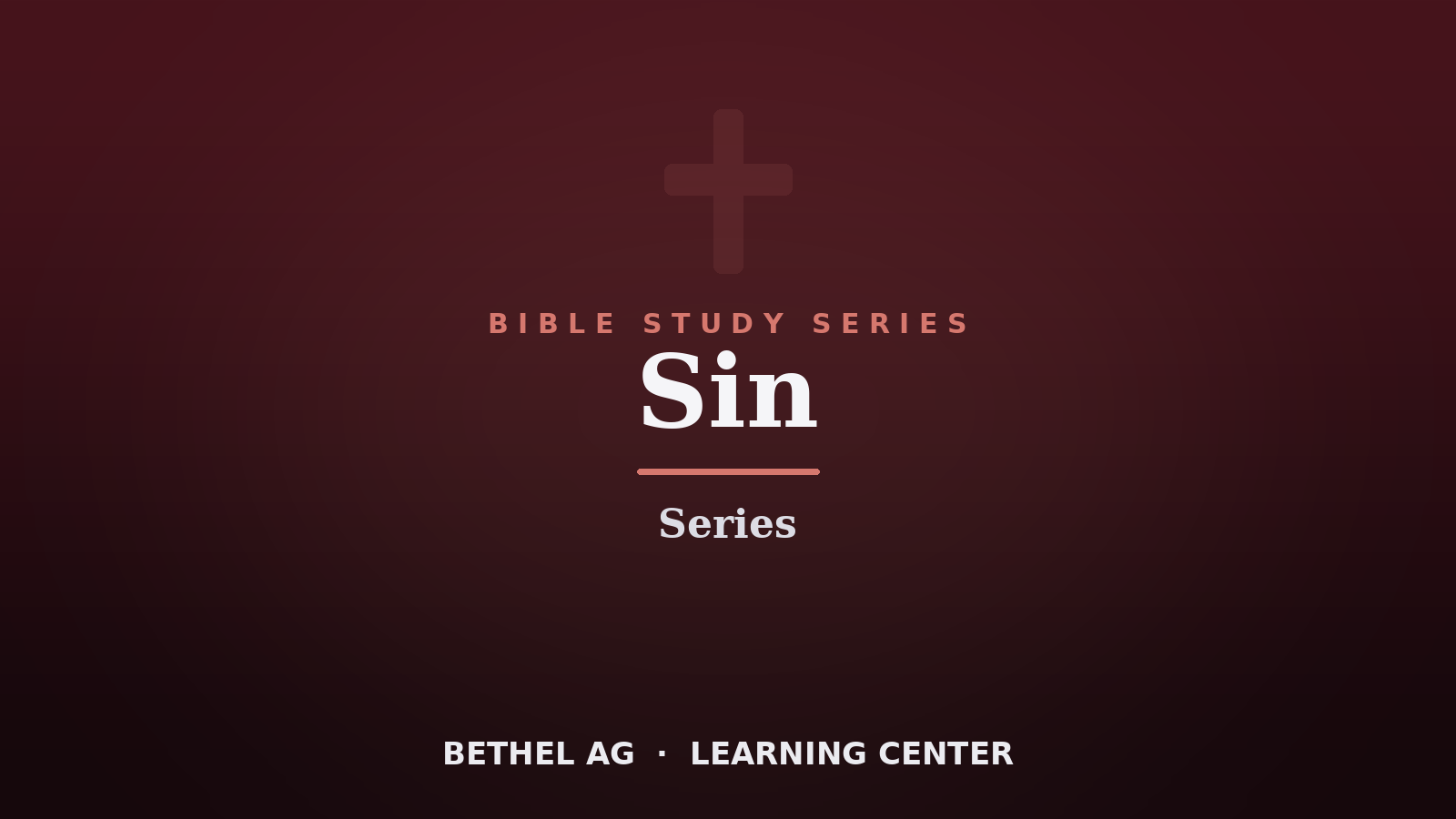 Sin Series course cover