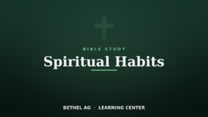 Spiritual Habits